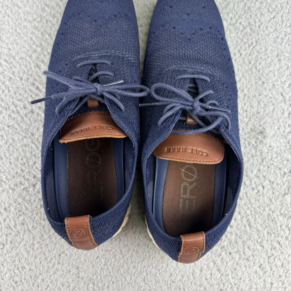 Cole HAAN Zero Gravity Men's Sneakers‎ Shoes Casual Derby Sz 13 Navy